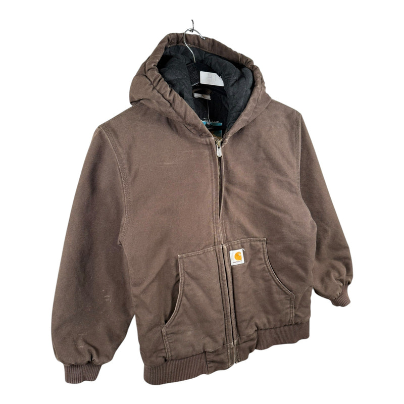 Vintage Youth Carhartt Lined Full Zip Hoodie