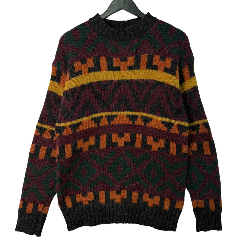 Vintage Joseph A. Bank Striped Sweater