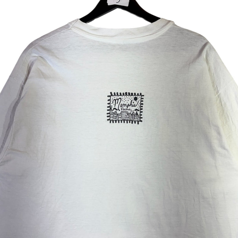 Vintage Abstract Piano Player Colorful Graphic T-Shirt