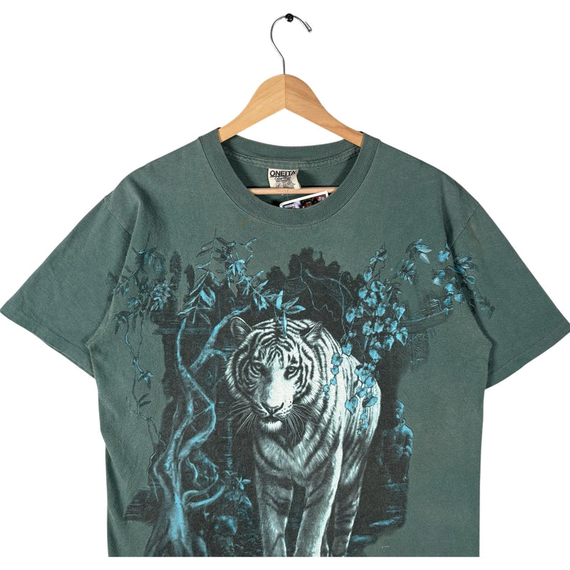 Vintage White Tiger Nature Tee