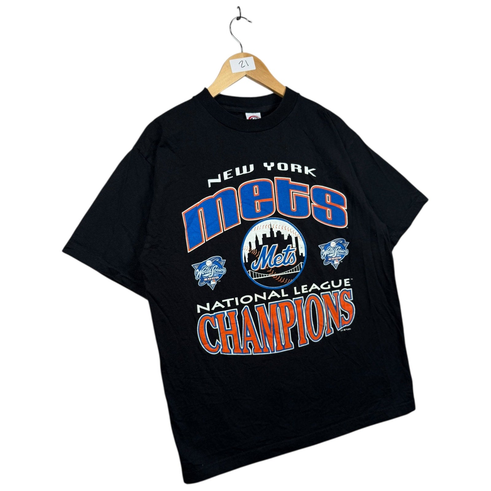 Vintage New York Mets National League Champions MLB 2000 T-Shirt