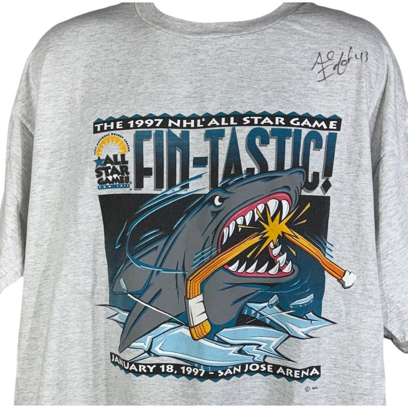 Vintage Logo Athletic Fintastic All Star Game NHL Tee 1997