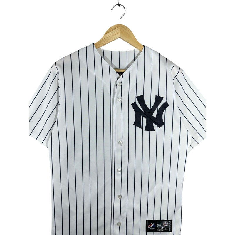 Vintage MLB New York Yankees Teixeira 25 Baseball Jersey