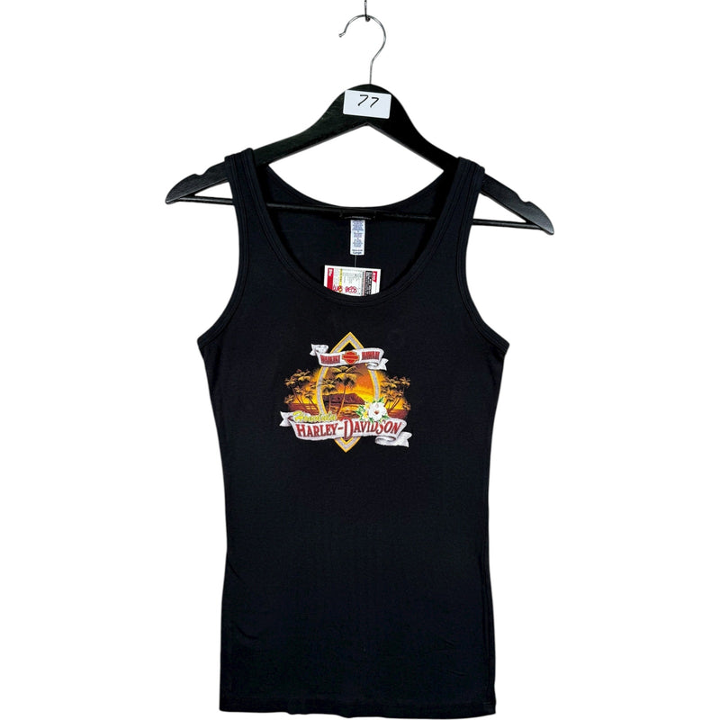Vintage Harley Davidson Waikiki Hawaii Tank Top