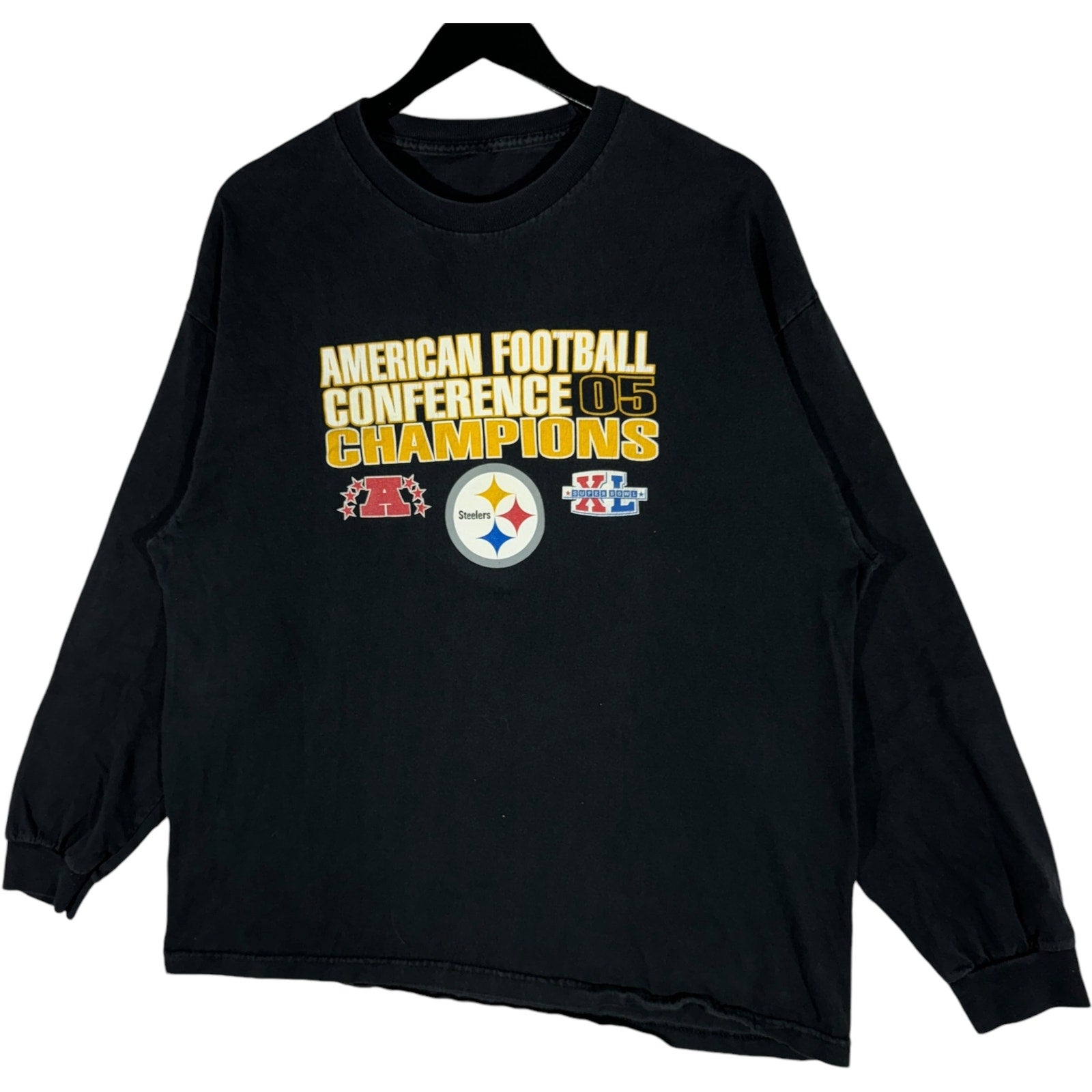 Vintage Pittsburgh Steelers Conference Champs Long Sleeve