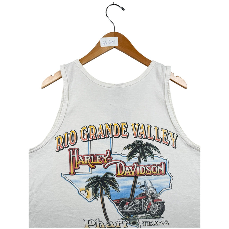 Vintage Harley Davidson Rio Grande Valley Texas Tank Top