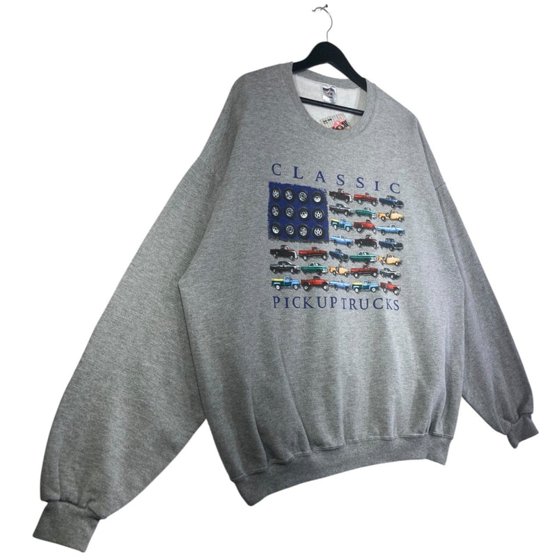 Vintage Classic Pickup Trucks Crewneck