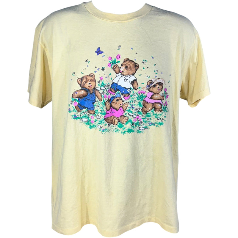 Vintage Bear Cubs and Butterfly Tee