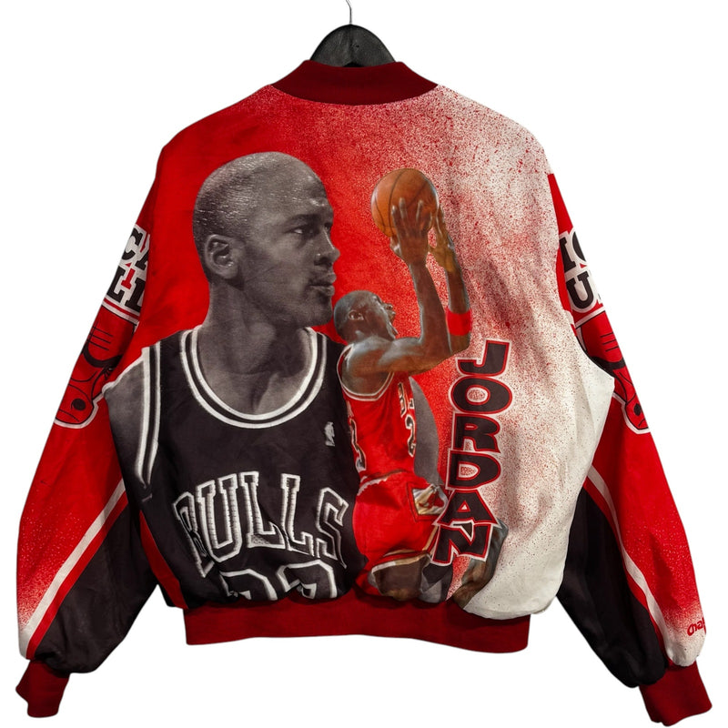 Vintage Chalk Line Fanimation Chicago Bulls Michael Jordan Jacket