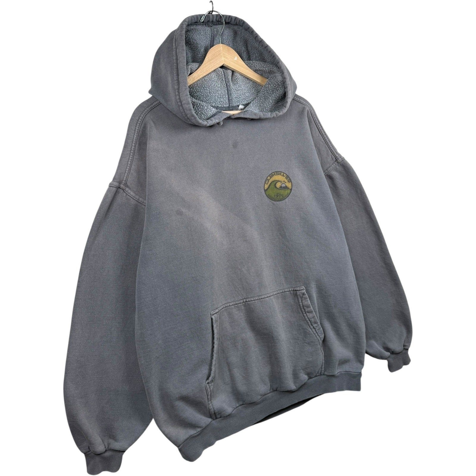 Vintage Quiksilver 1970 Surf Logo Hoodie
