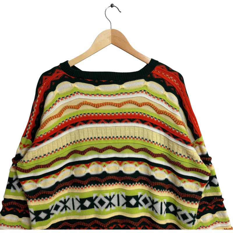 Vintage Saw It First 3D Knit Sweater