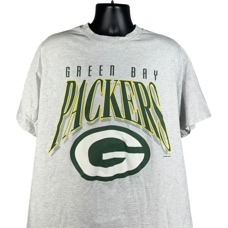 Vintage Green Bay Packers Spellout Logo Tee