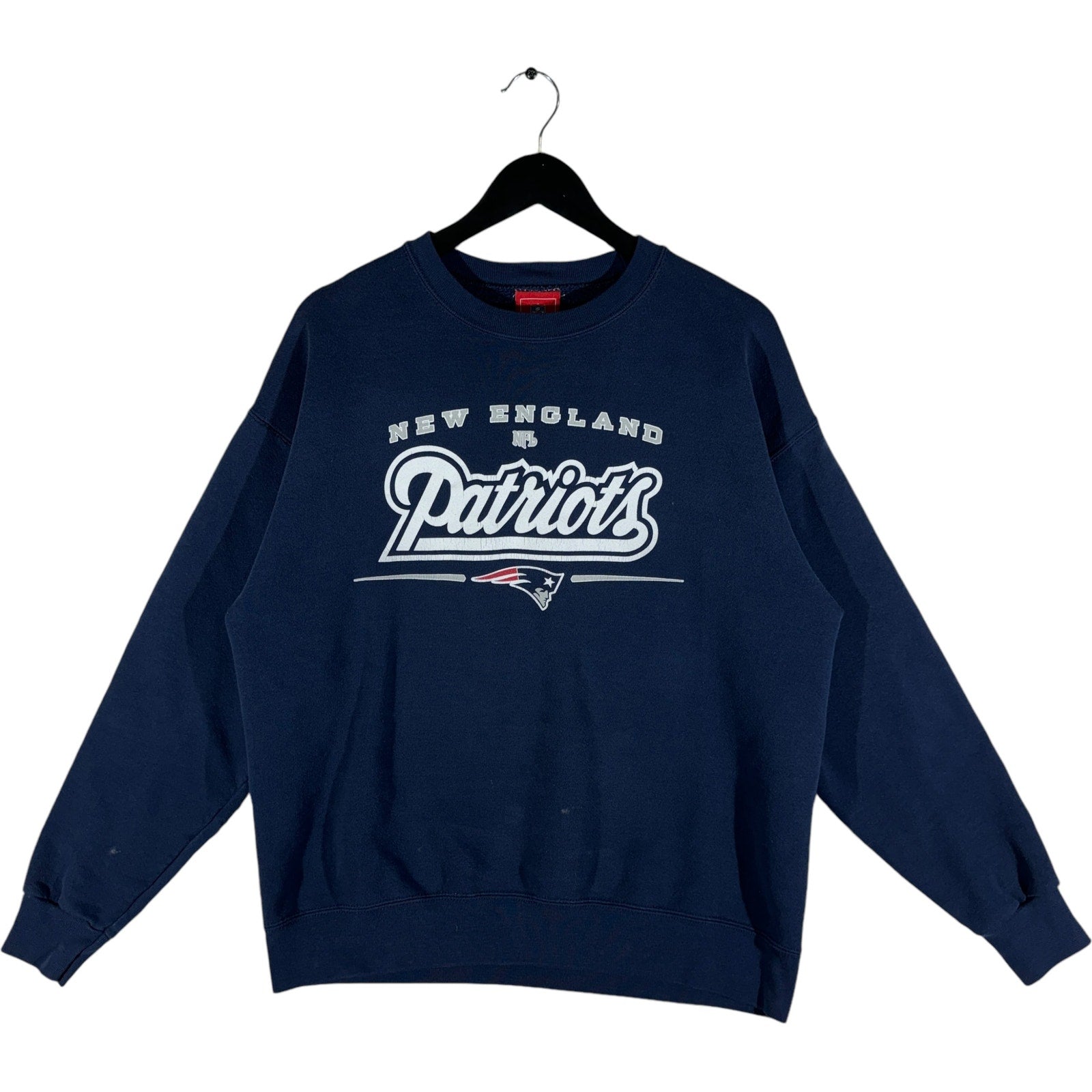 Vintage NFL New England Patriots Spellout Crewneck