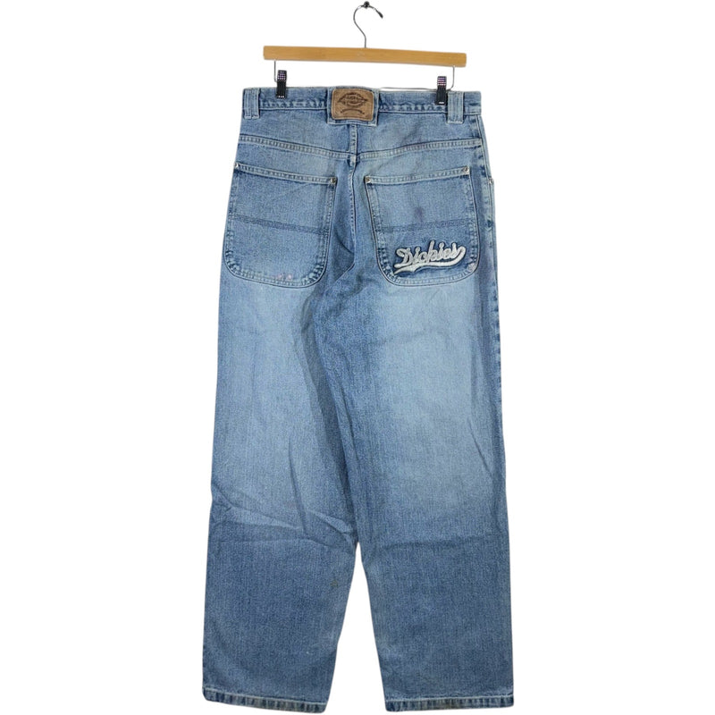 Vintage Dickies Wide Leg Denim Jeans 34 x 31