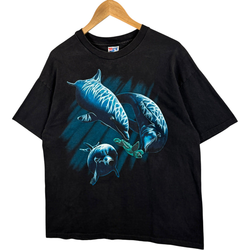 Vintage Dolphins Sea Turtles Tee