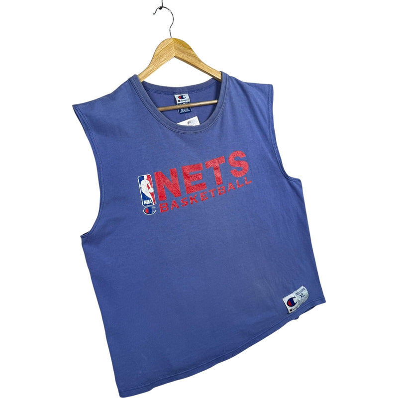 Vintage Champion Nets Basketball NBA Tank Top