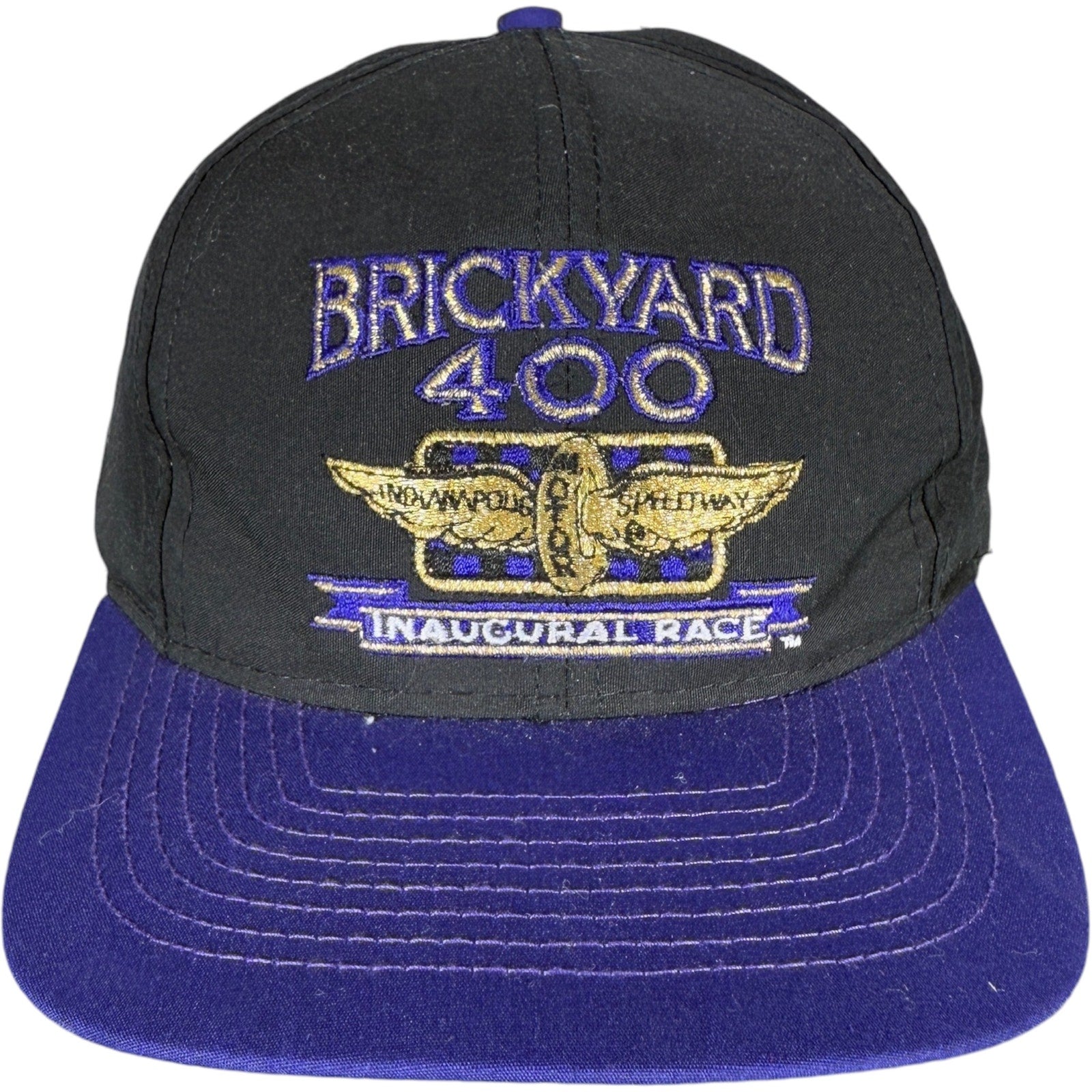 Vintage NASCAR Brickyard 400 Inaugural Race Snapback Hat