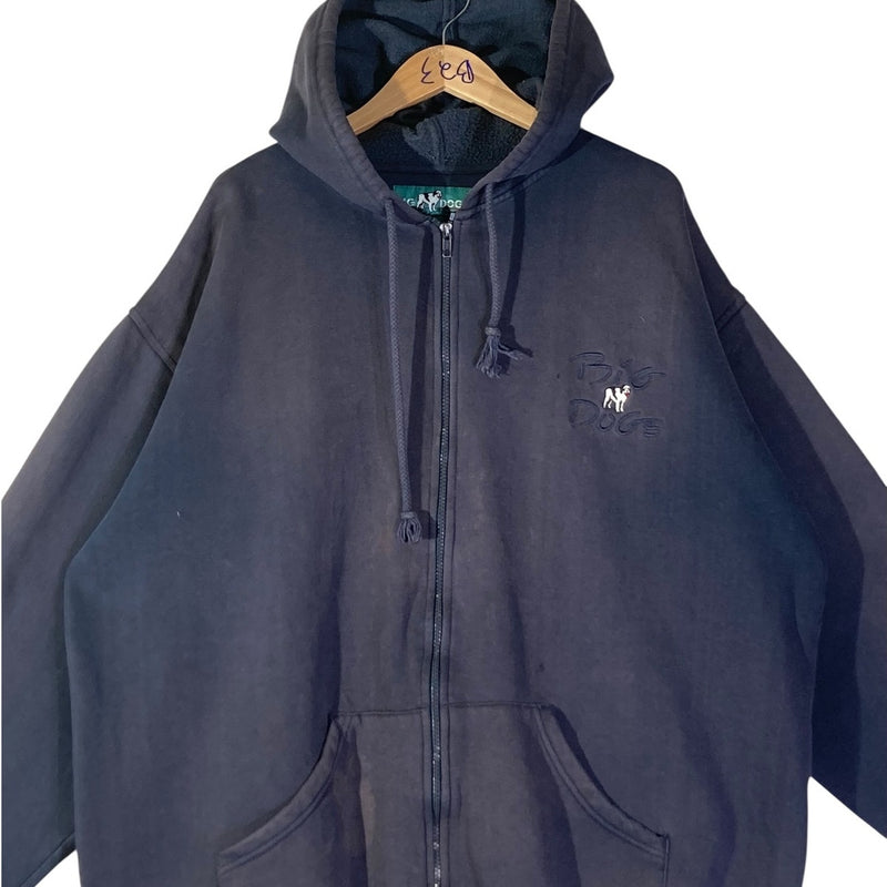 Vintage Big Dogs Embroidered Women's Hoodie