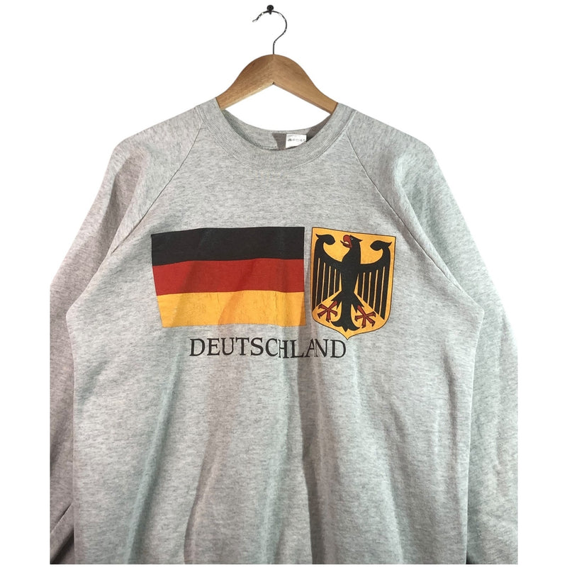 Vintage Deutschland Germany Flag Crewneck