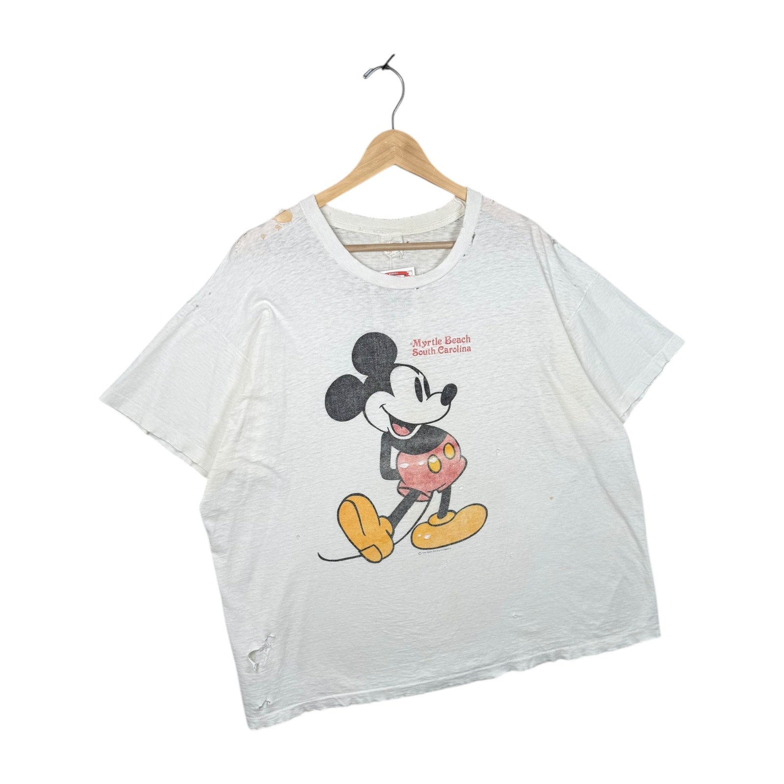 Vintage Disney Mickey Mouse Myrtle Beach T-Shirt