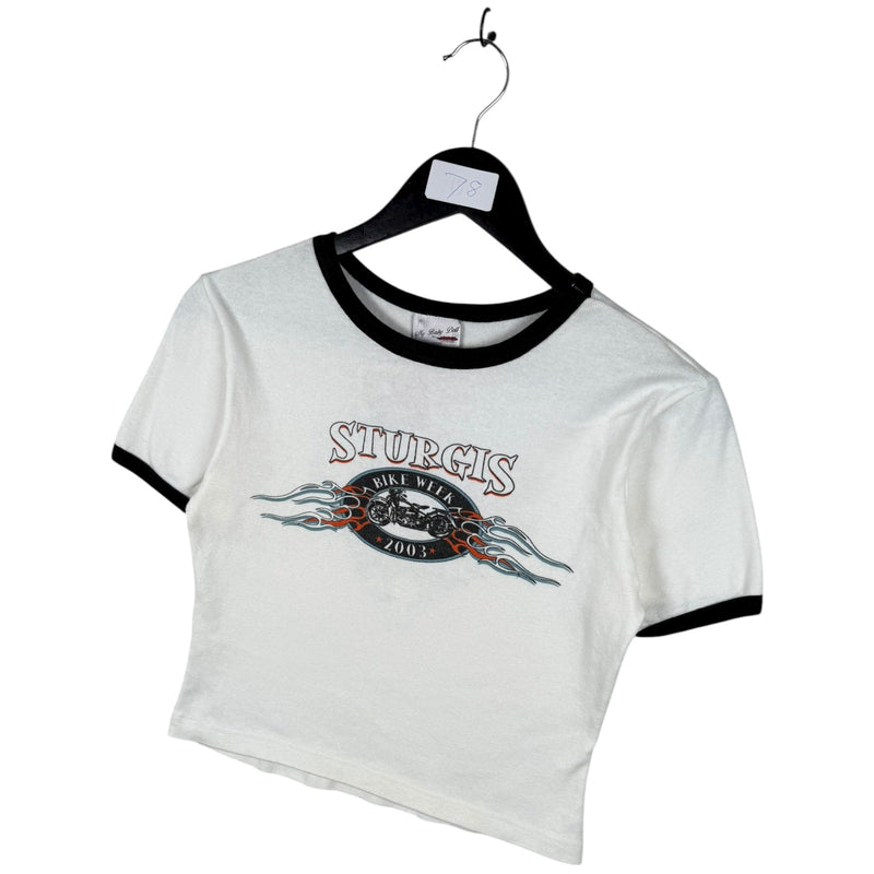 Vintage Sturgis Bike Week 2003 Ringer Women's T-Shirt