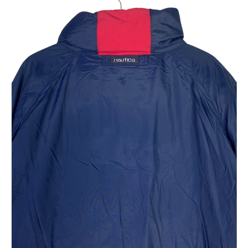 Vintage Nautica Full Zip Puffer Jacket