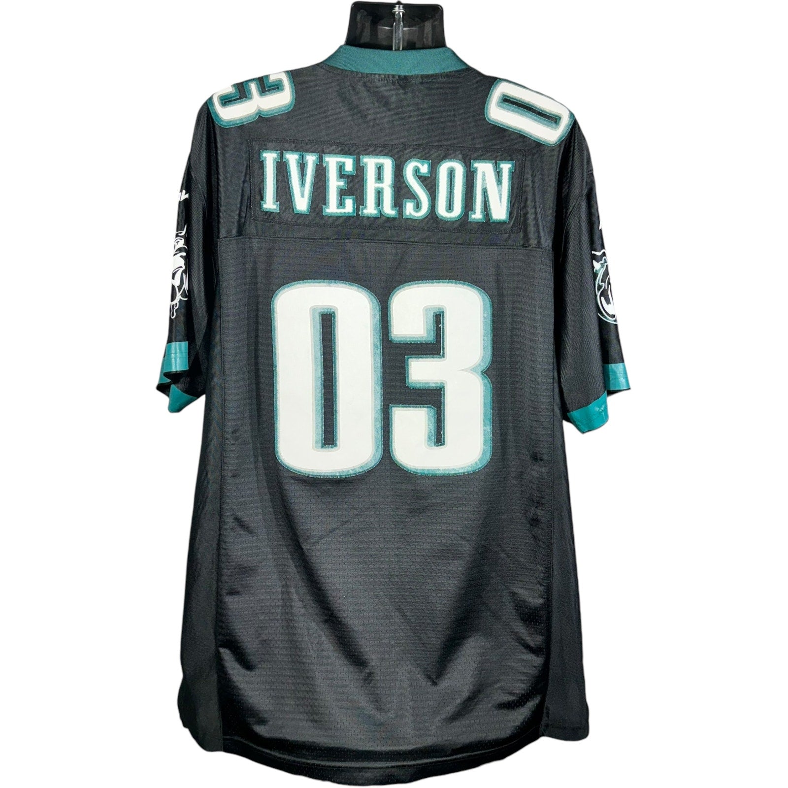 Vintage Reebok Allen Iverson Football Jersey