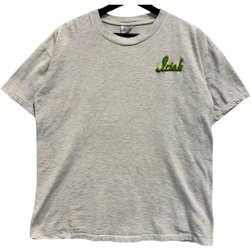 Vintage Irish Embroidered Mini Spellout Tee