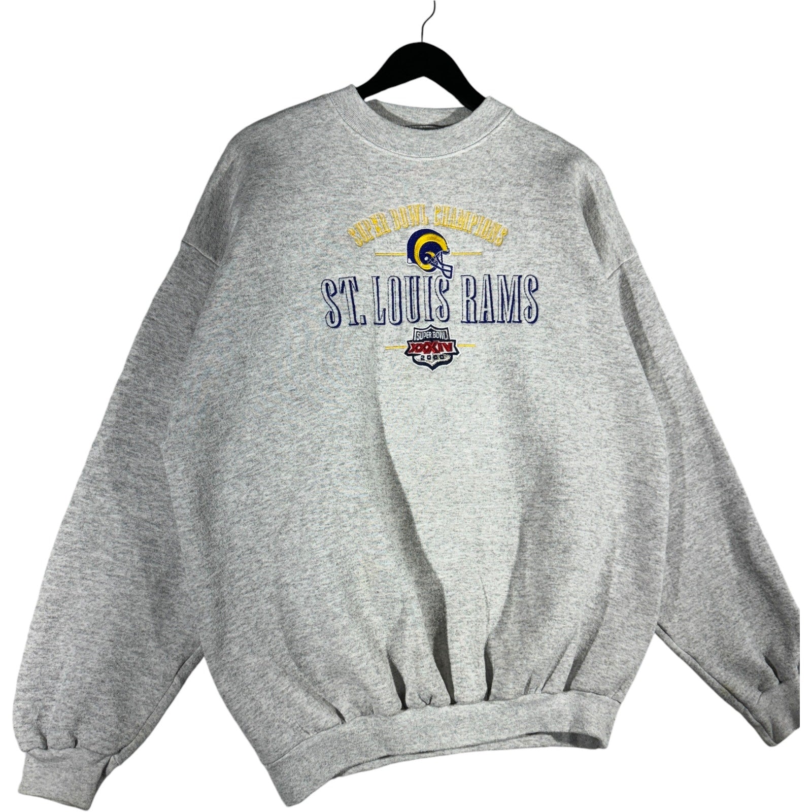 Vintage St. Louis Rams NFL Superbowl XXXIV Champs Crewneck