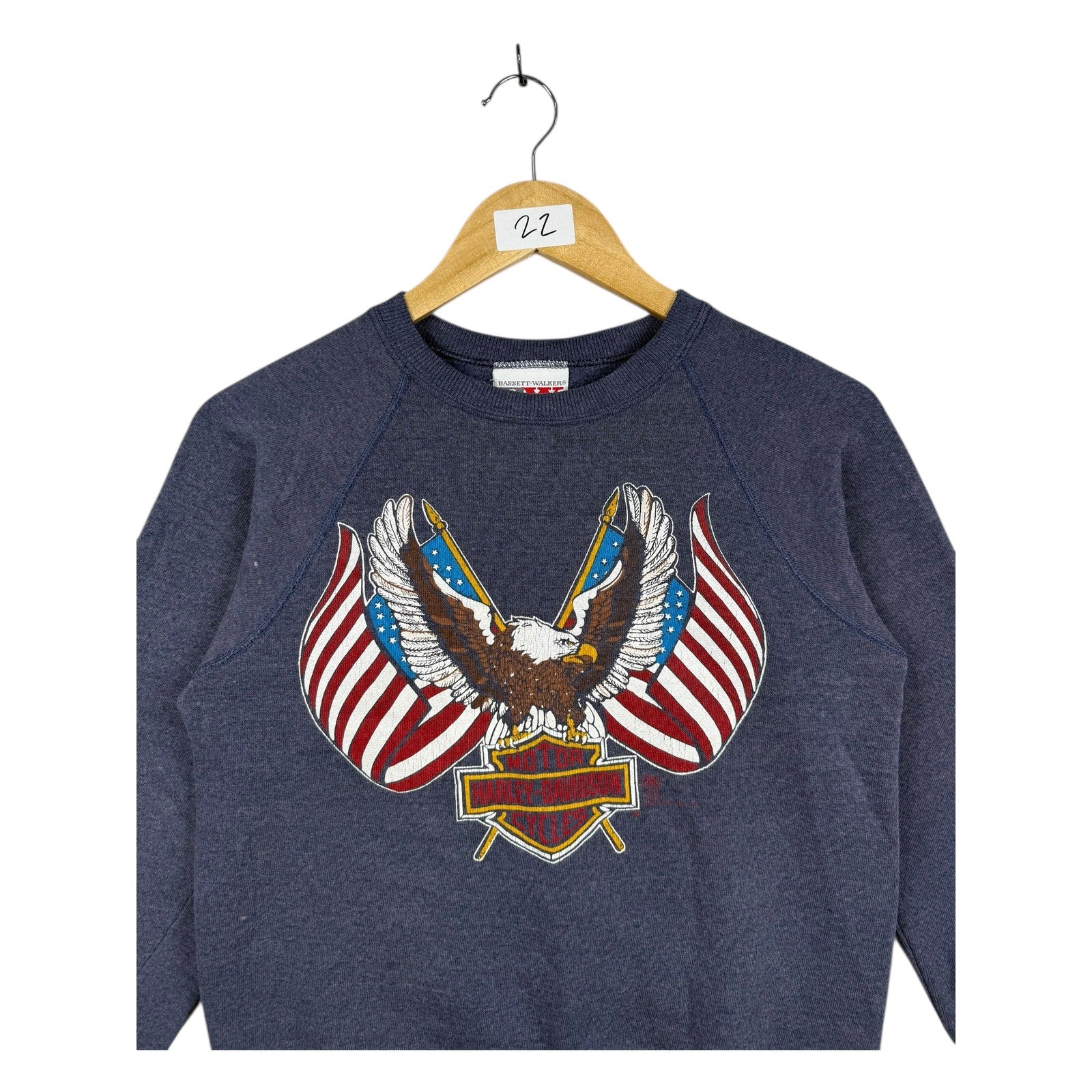 Vintage Harley Davidson Motorcycles Crewneck