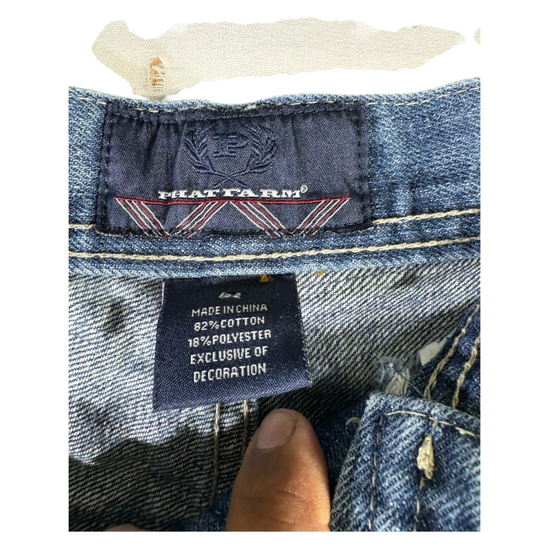 Y2K Phat Farm Denim Shorts 34x13