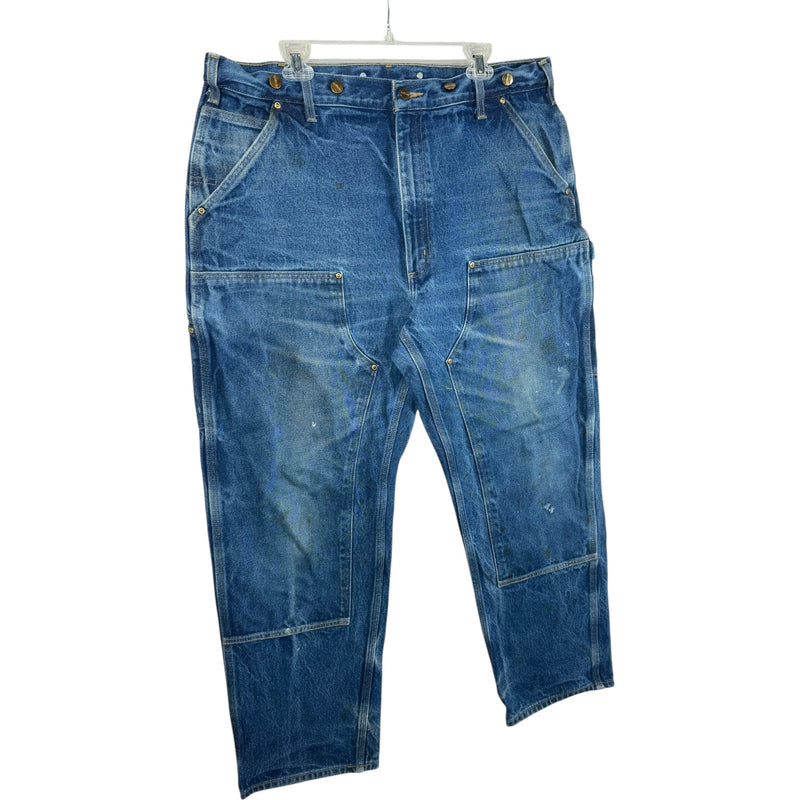 Vintage Carhartt Double Knee Carpenter Denim Pants 40