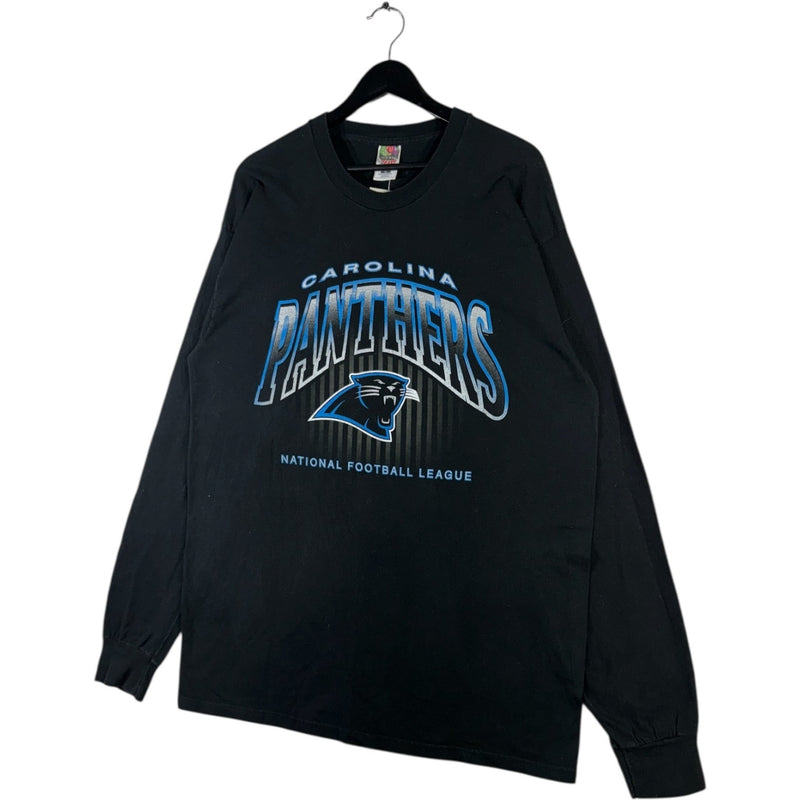 Vintage Carolina Panthers NFL Graphic Long Sleeve