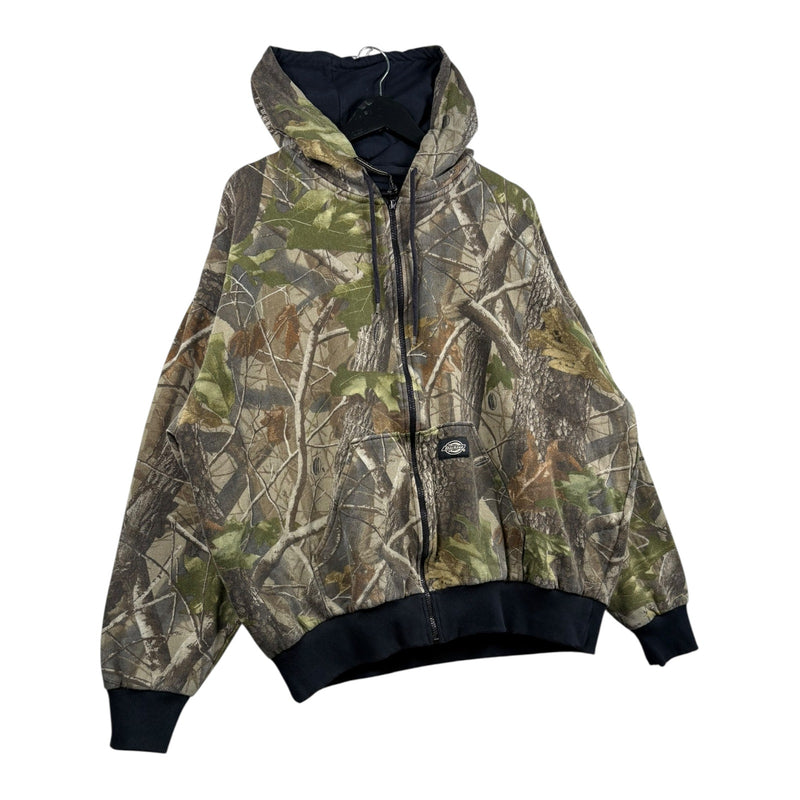 Vintage Dickies Realtree Camo Full Zip Jacket Hoodie