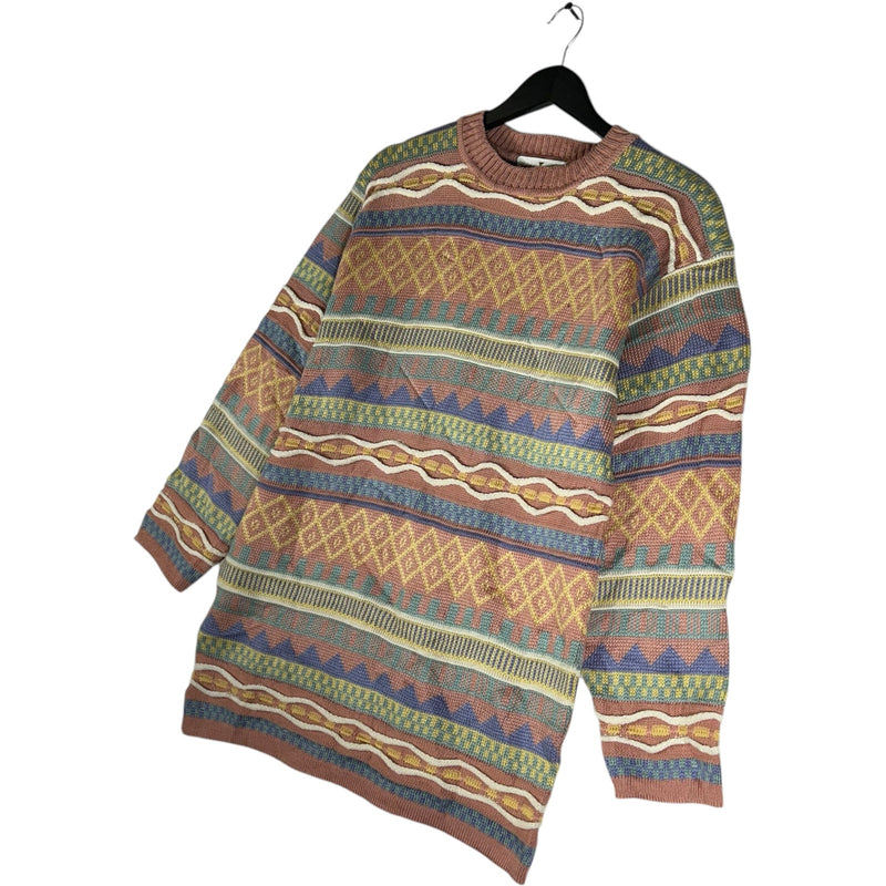 Vintage Torpedo 3D Knit Sweater