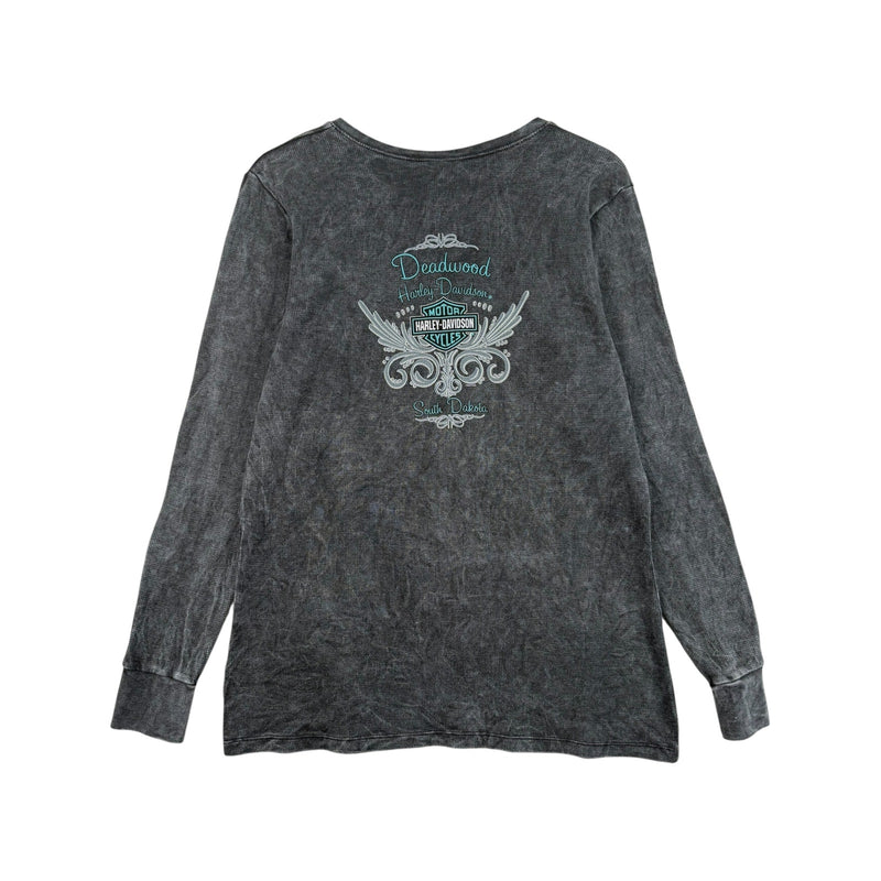 Vintage Women's Harley Davidson Deadwood SD Long Sleeve