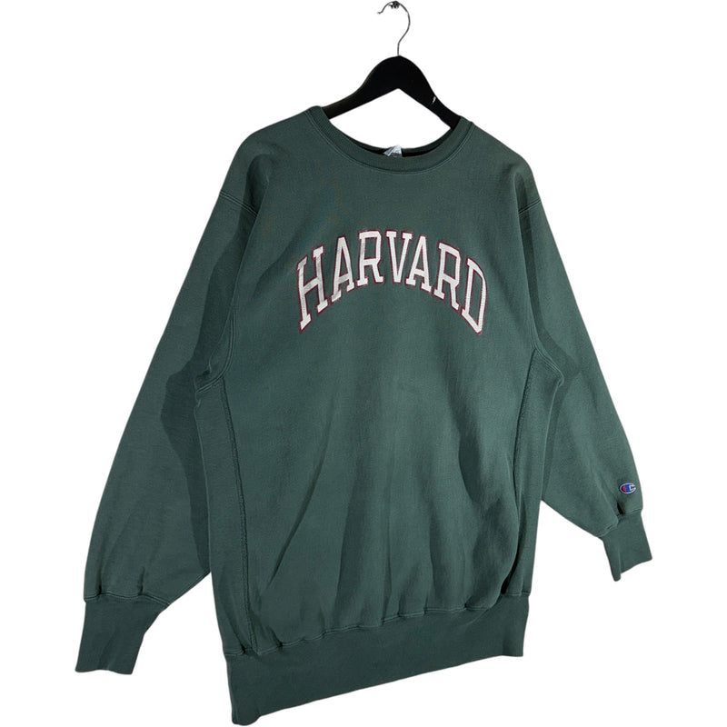 Vintage Champion Reverse Weave Harvard University Crewneck