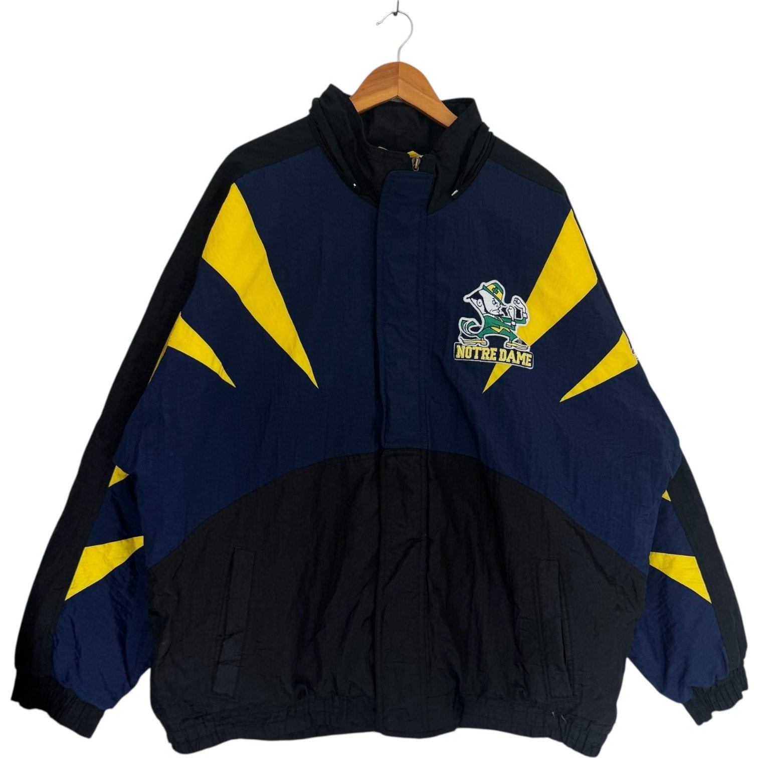 Vintage Apex One University of Notre Dame Puffer Jacket