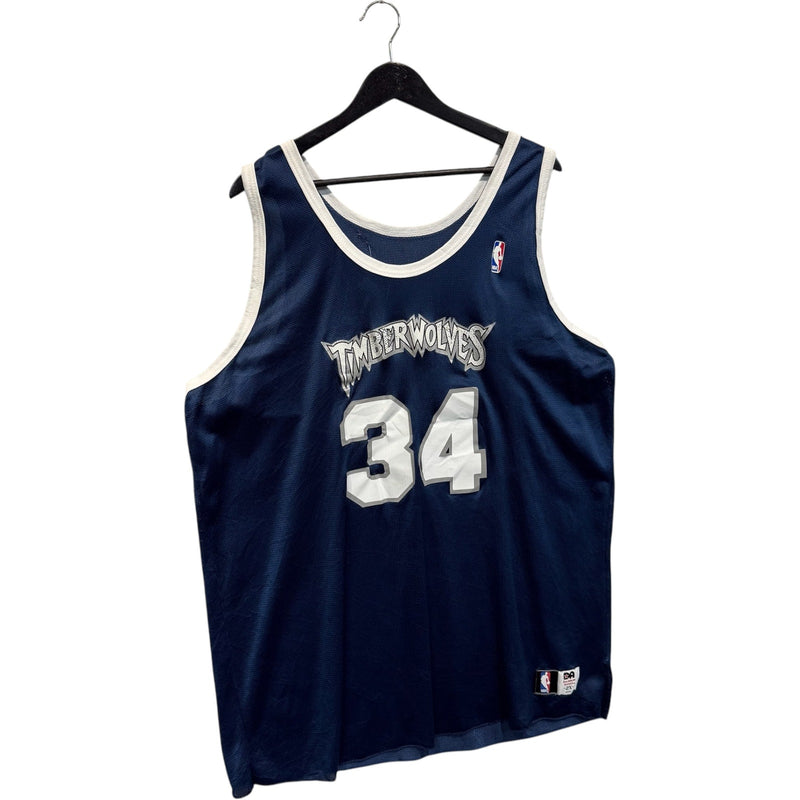 Vintage Minnesota Timberwolves #34 NBA Jersey