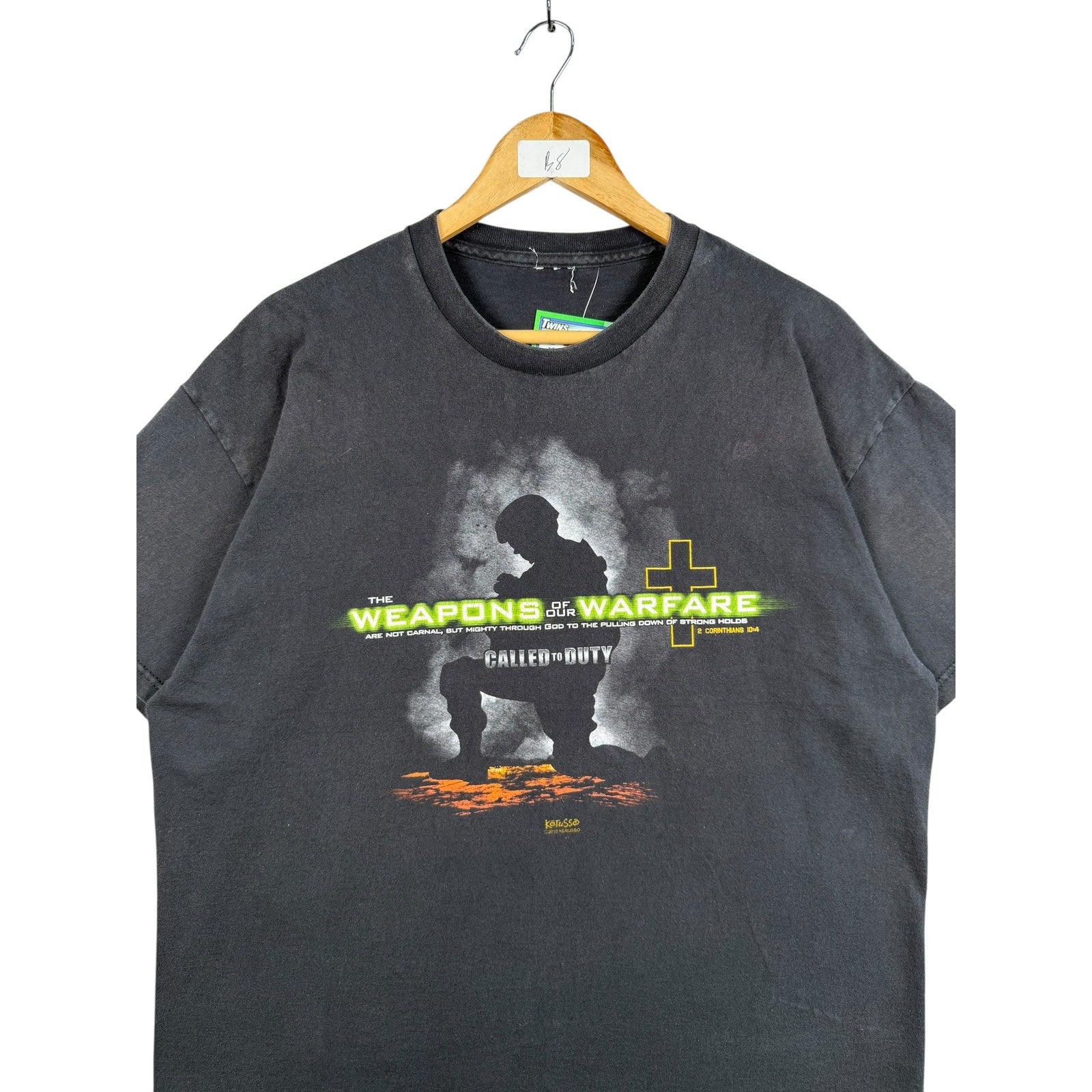 Vintage Called To Duty Weapons Of Our Warfare T-Shirt