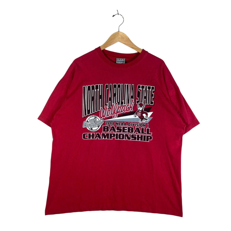 Vintage North Carolina Wolfpack Baseball T-Shirt 1998