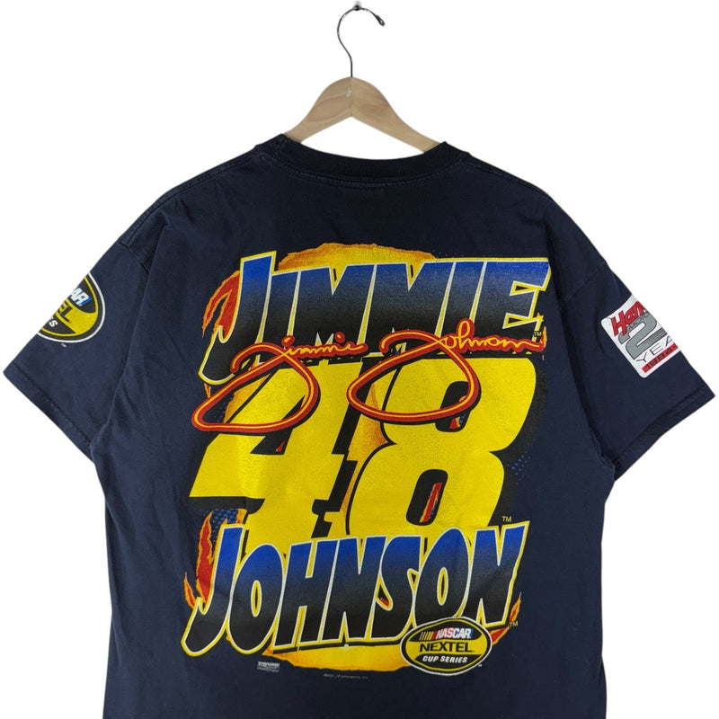 Vintage Jimmie Johnson #48 AOP Double Sided NASCAR Tee