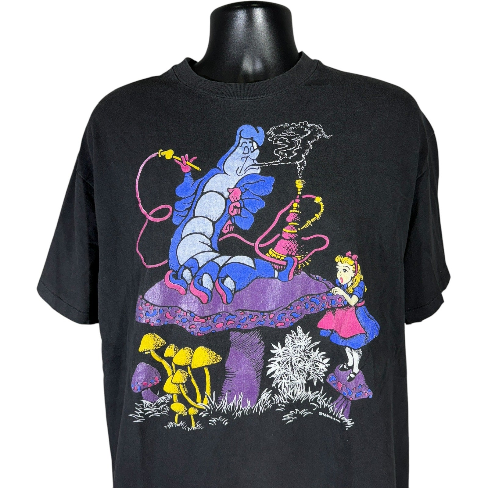 Vintage Ellis D Tees Alice In Wonderland Tee 1992