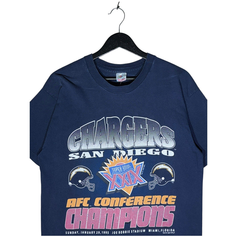 Vintage San Diego Chargers Super Bowl XXIX NFL T-Shirt