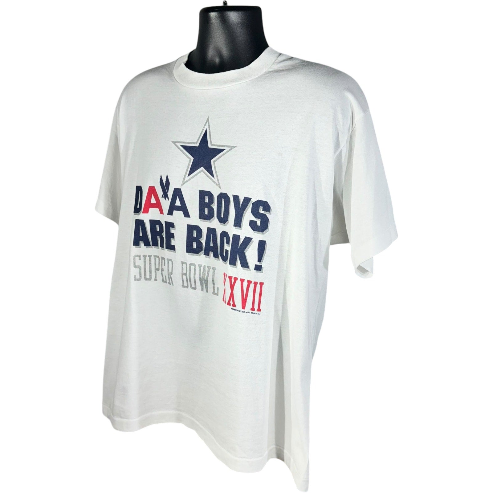 Vintage Dallas Cowboys "Da Boys Are Back In Town!" Tee