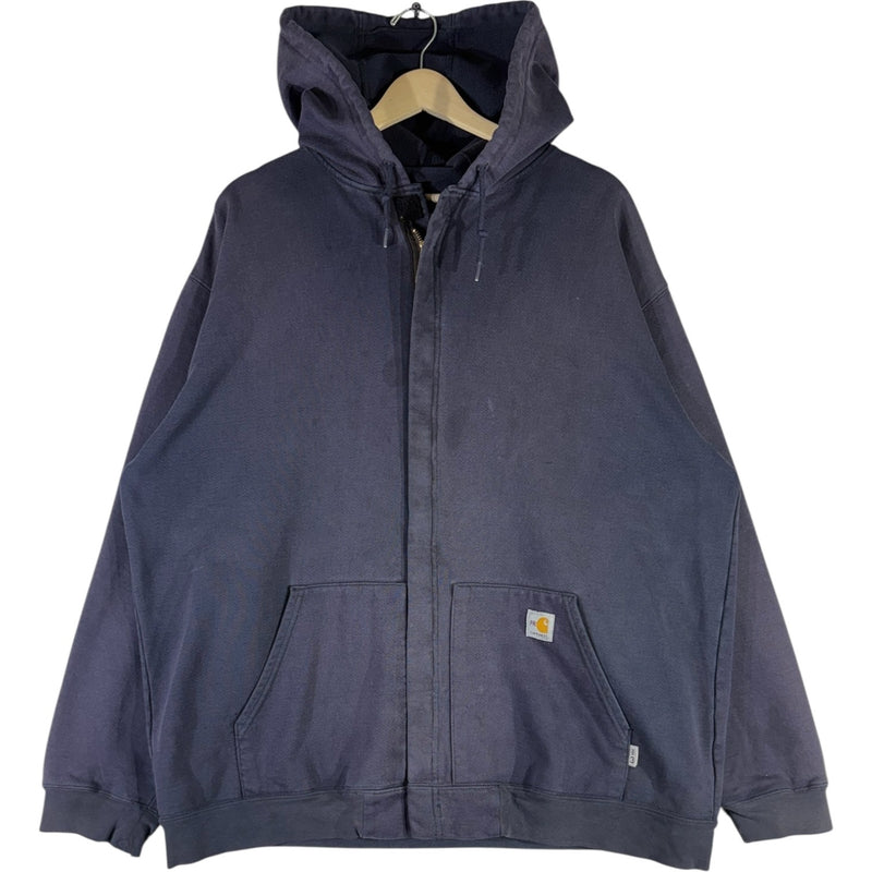 Vintage Carhartt Mini Logo Full Zip Hoodie