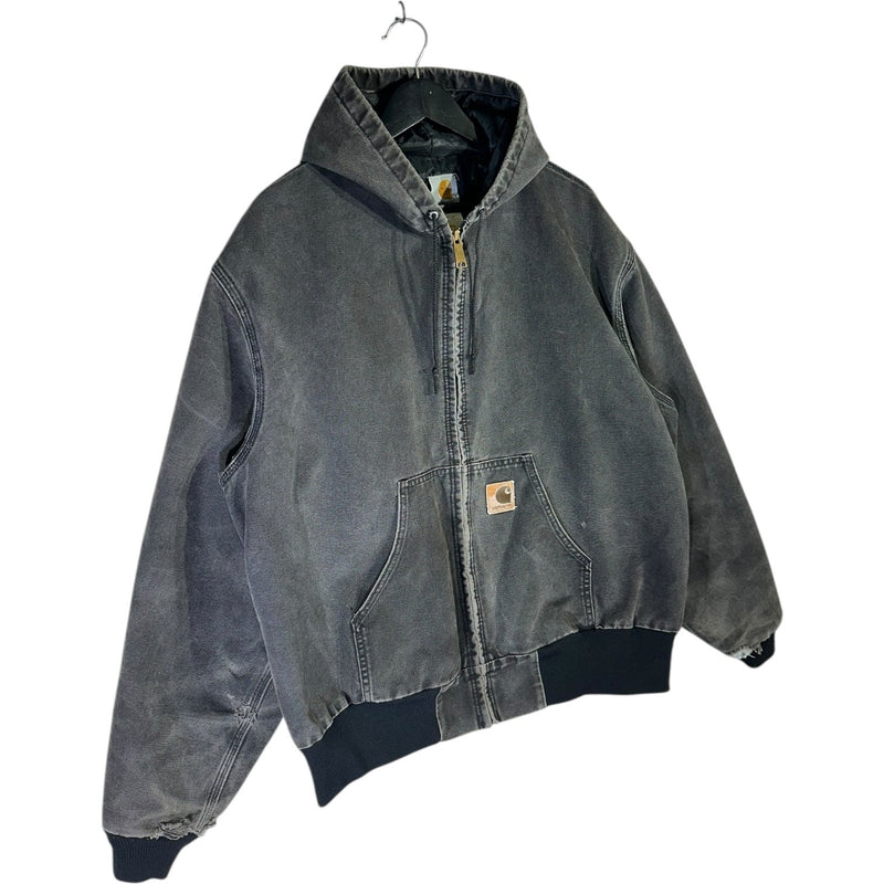 Vintage Carhartt Insulated Hooded Workwear Jacket