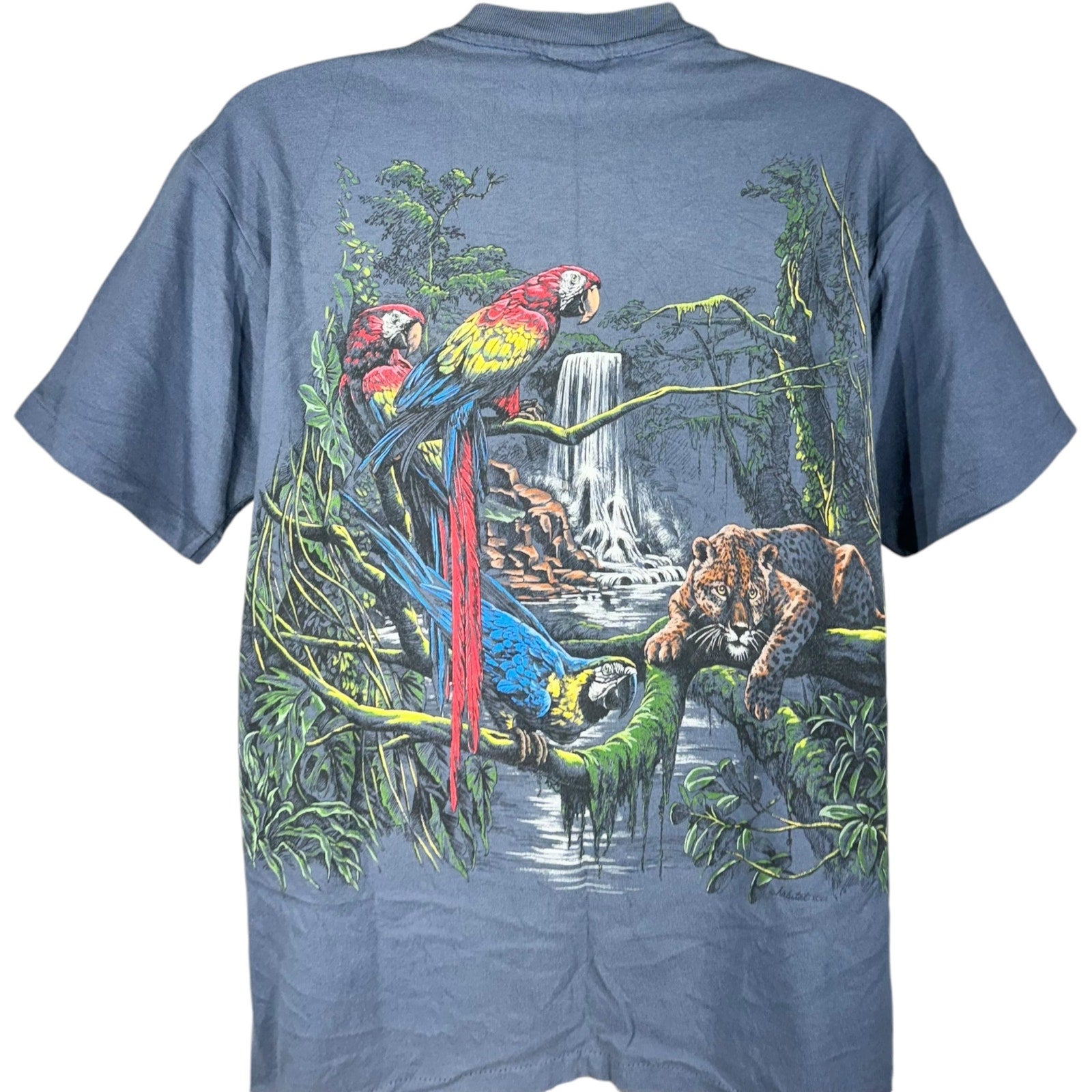 Vintage Rain Forest Nature AOP Tee