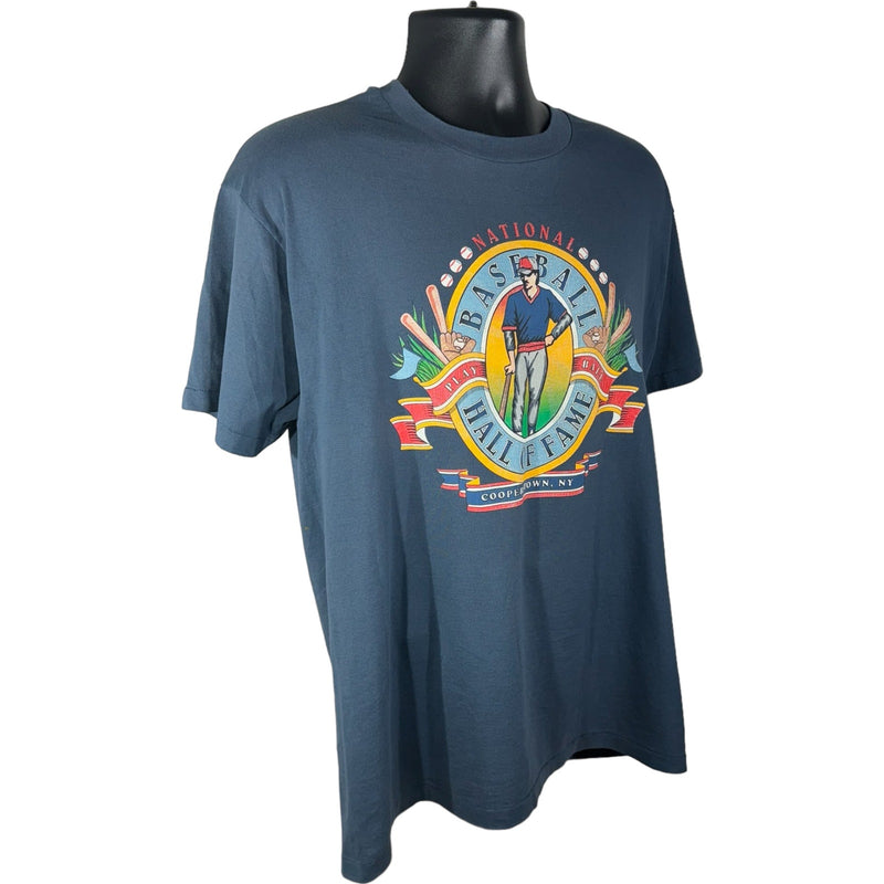 Vintage Baseball Hall Of Fame Museum Souvenir Tee