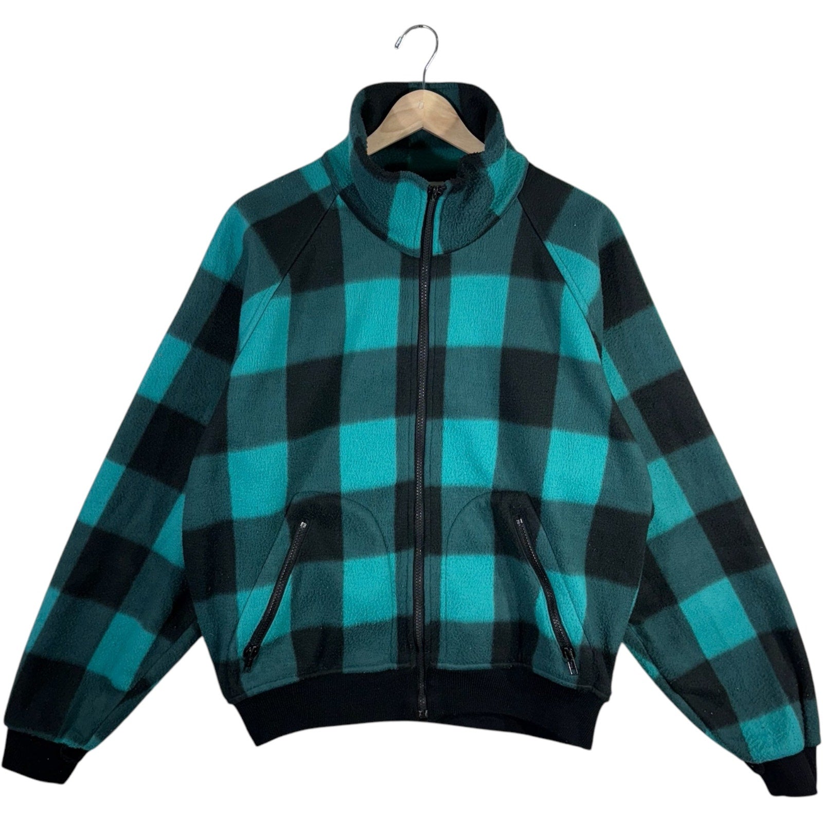 Vintage Columbia Bugaboo Plaid Full-Zip Fleece